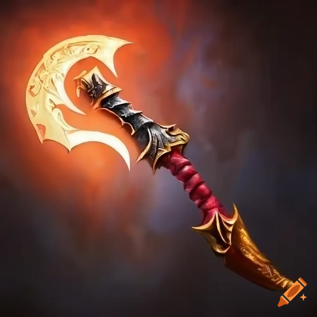 Mythic axe sword blade