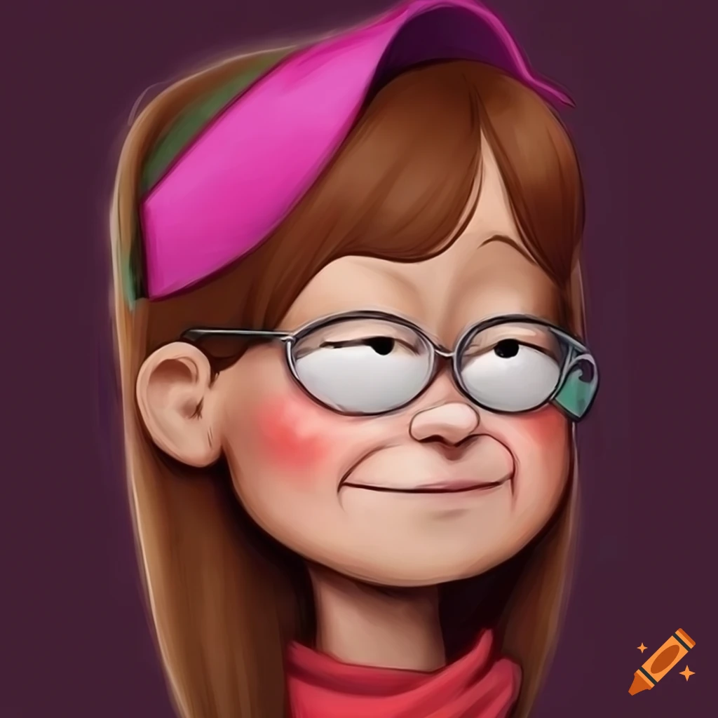 Photo-realistic depiction of Mabel Pines