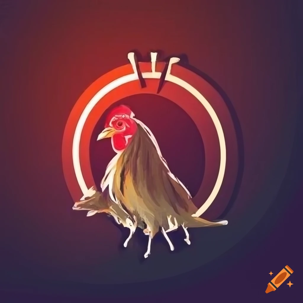 Chicken farm logo design