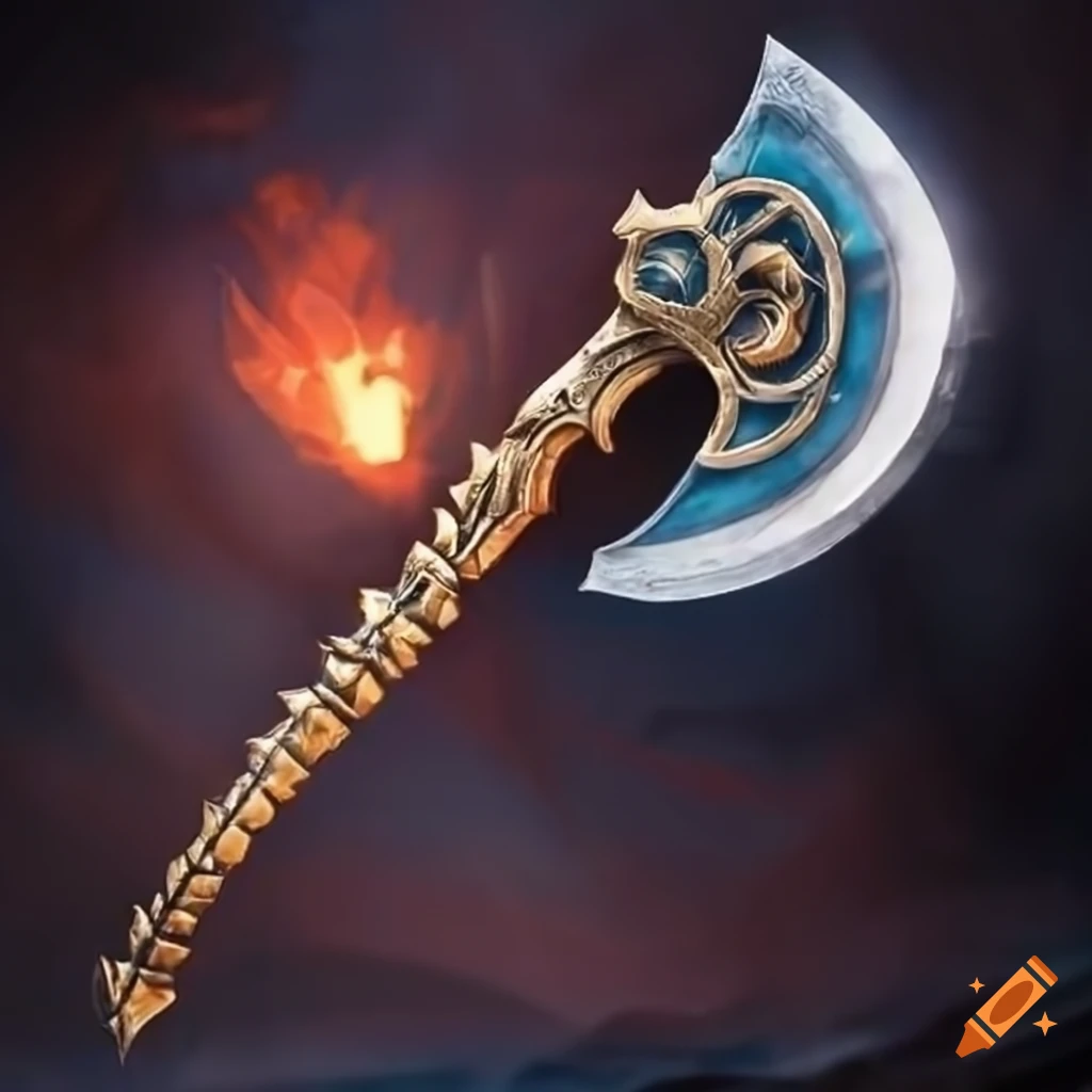 Mythic axe sword blade
