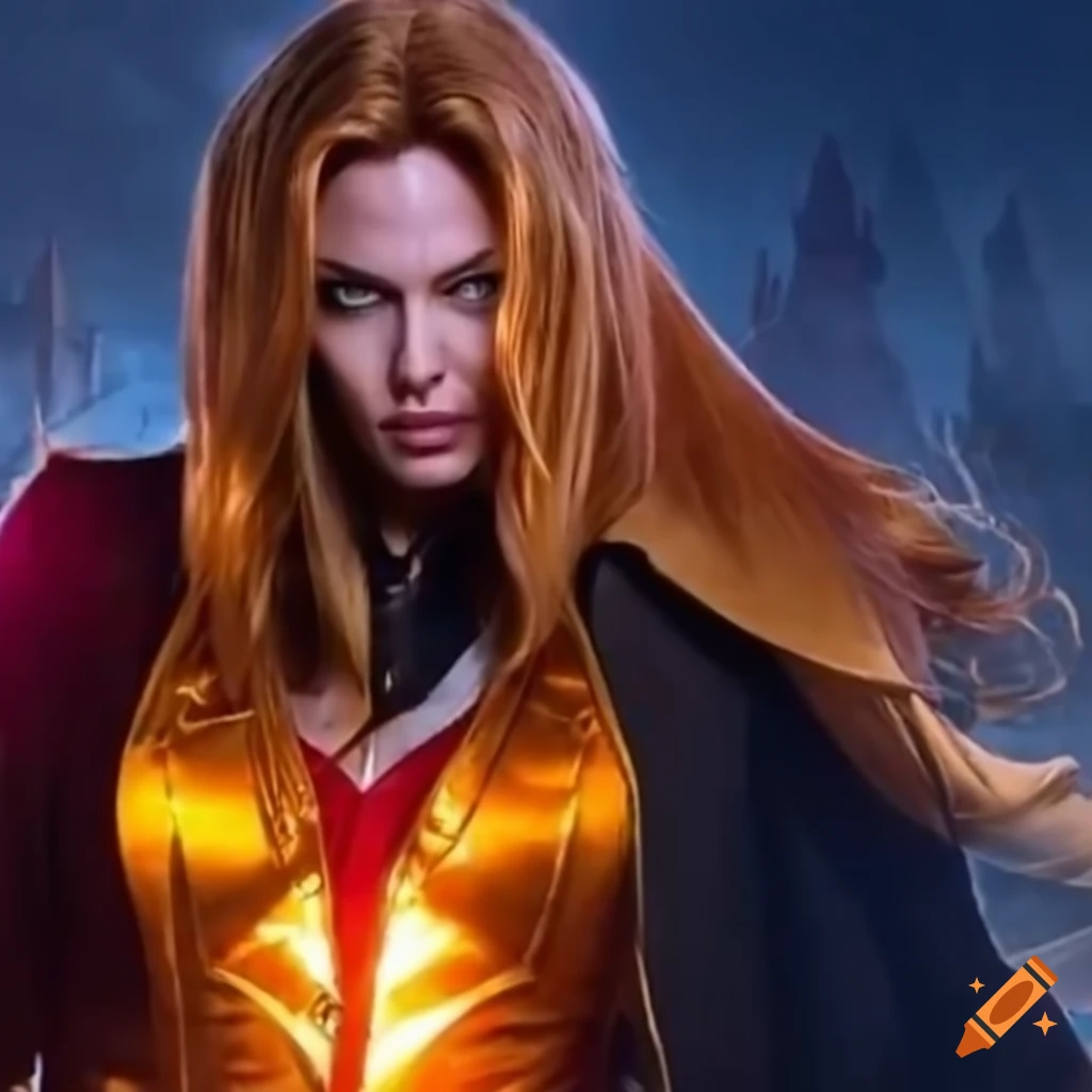 Actor cosplaying in a Castlevania movie scene in 8K resolution