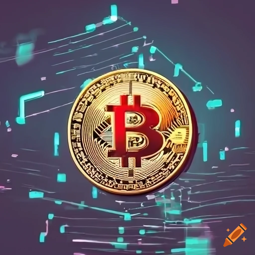 Bitcoin and Ethereum coins in a battle for crypto supremacy