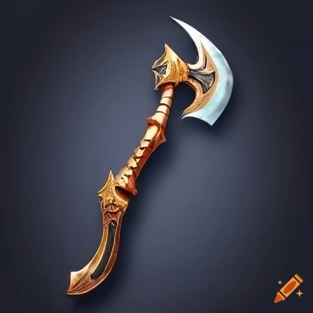 Mythic axe sword blade
