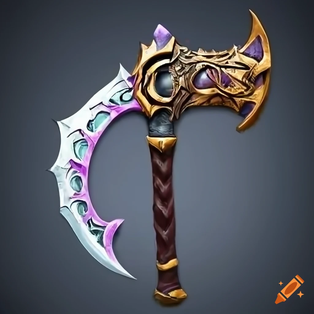 Mythic axe sword blade