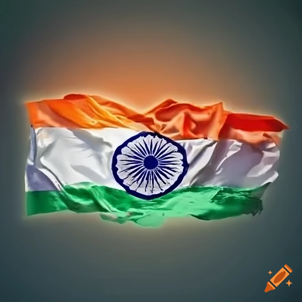 Indian independence celebration image with traditional Indian elements