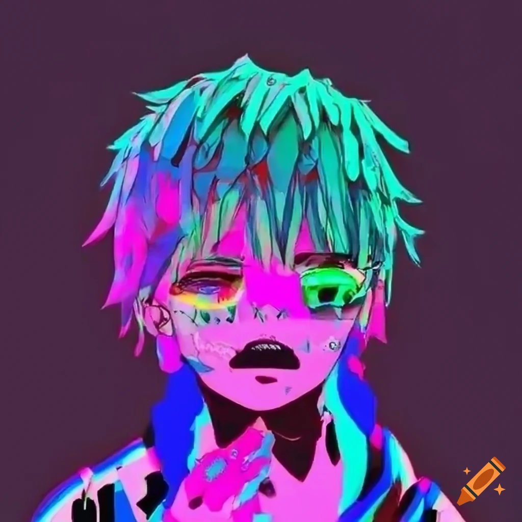 Glitchcore hyper sadboy