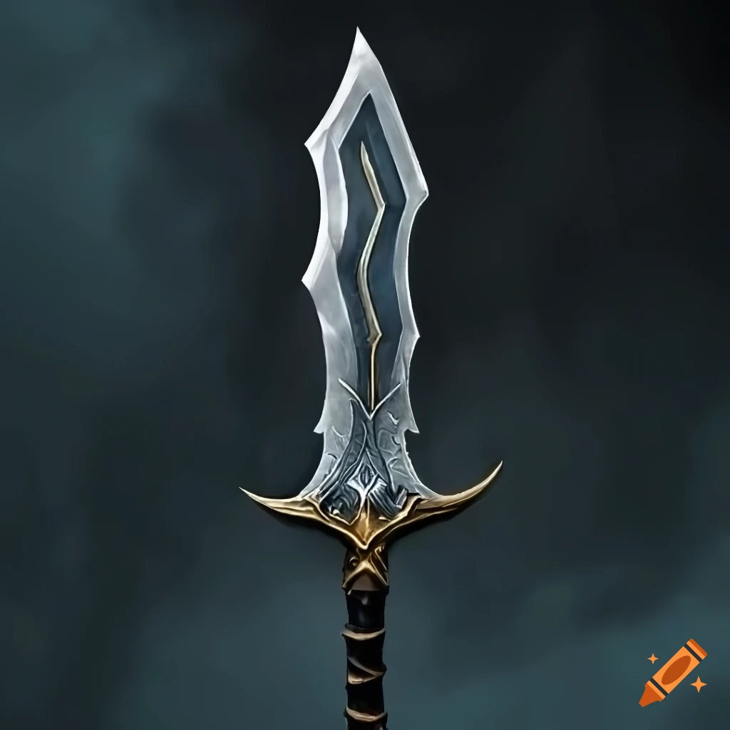 Mythic straight sword weapon