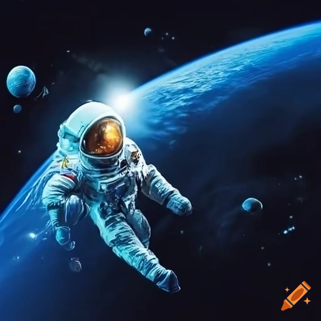 Astronaut in space