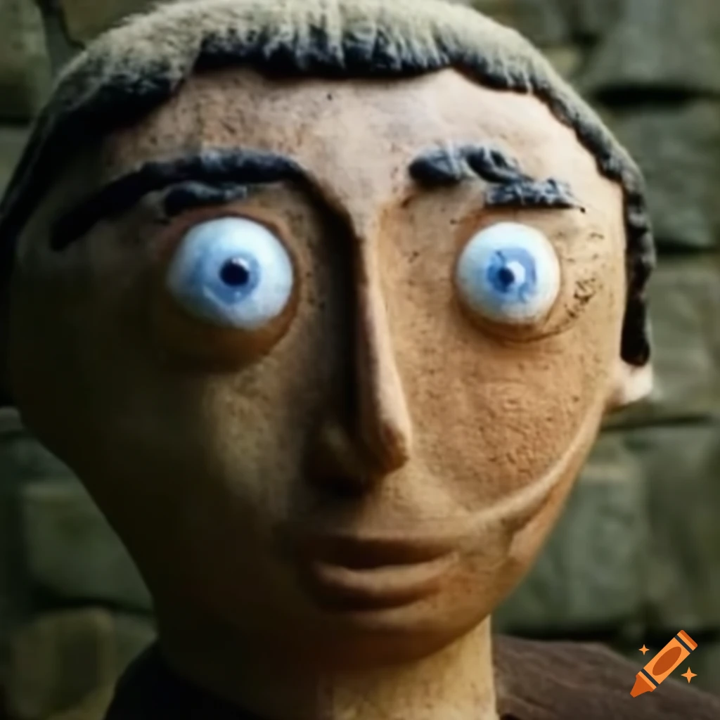 Frank Sidebottom's face superimposed on Stonehenge