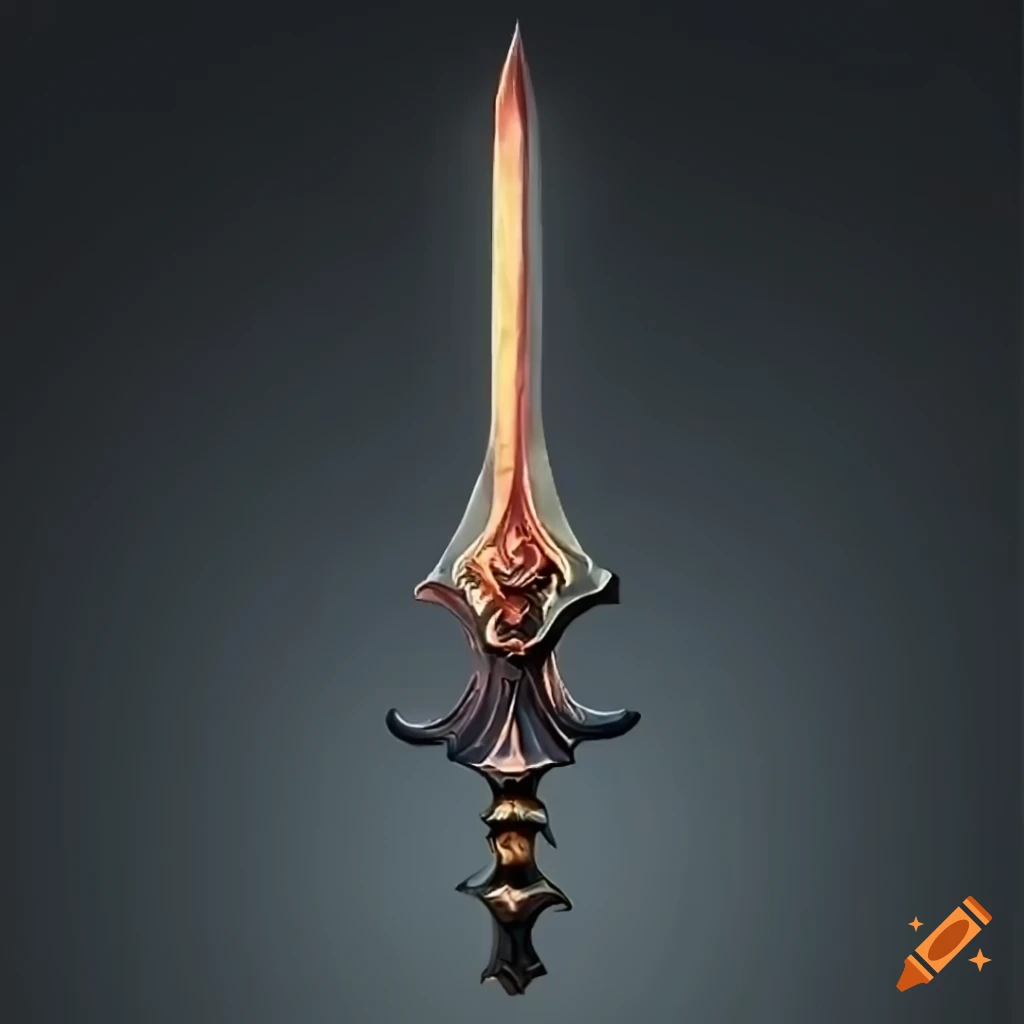 Mythic straight sword weapon