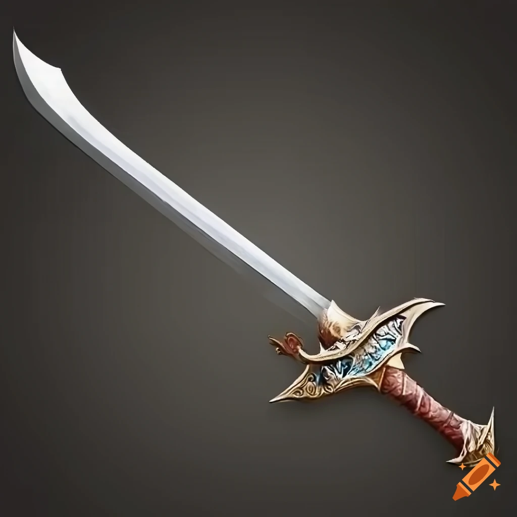 Mythic straight sword weapon