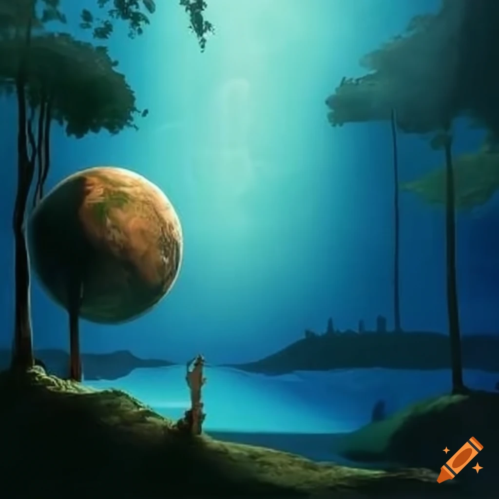 Adam envoyé par Dieu sur la terre
