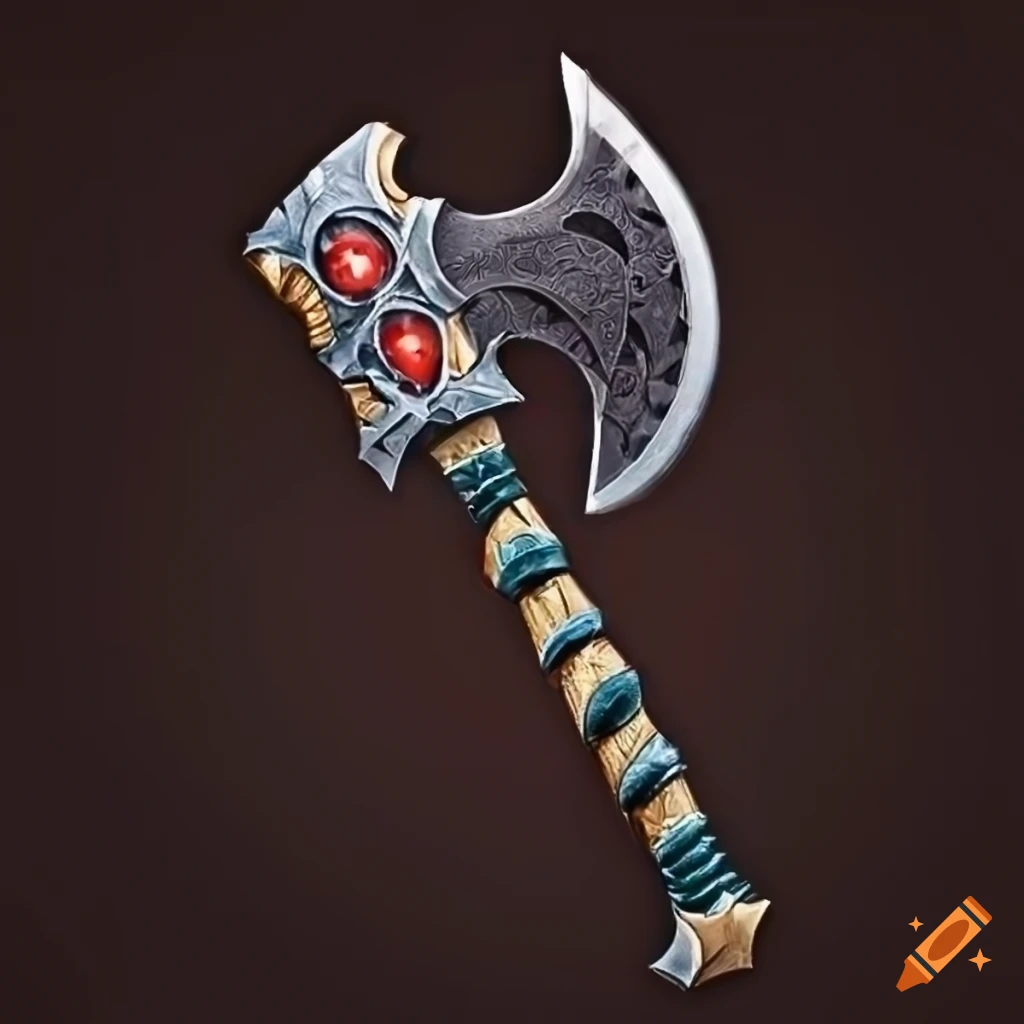 Mythic axe sword blade