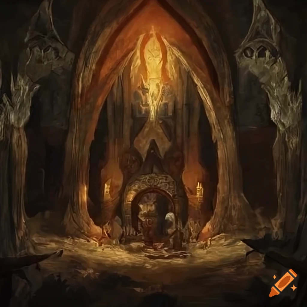 Skyrim concept art in medieval style