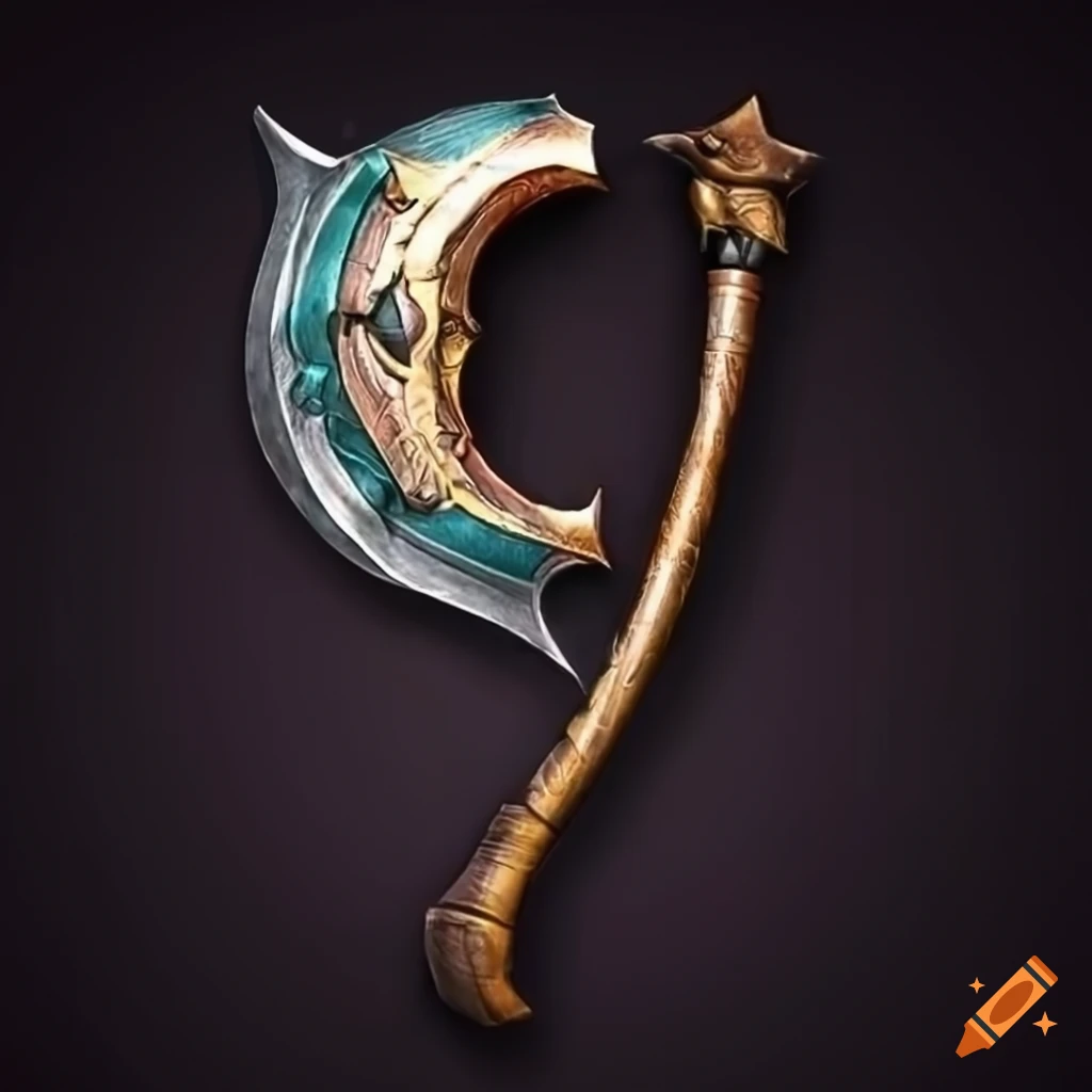 Mythic axe sword blade