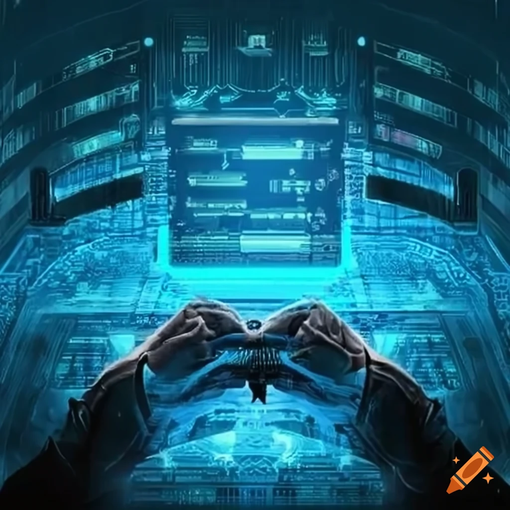 Cyber security concept