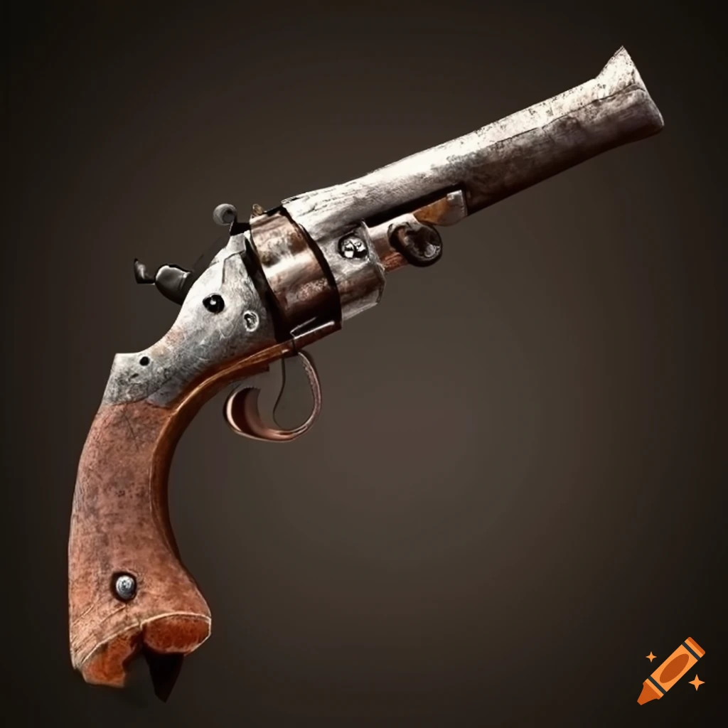 Medieval-style revolver weapon