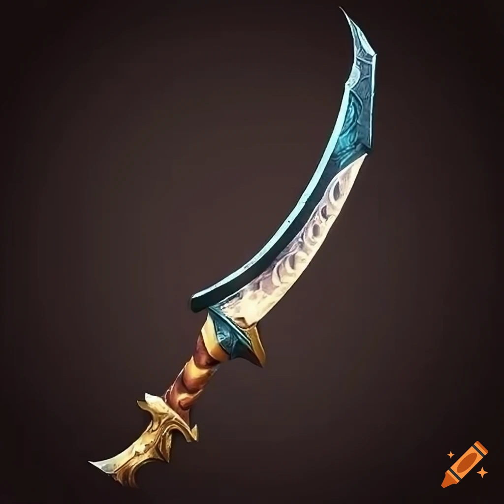 Mythic elite scimitar weapon