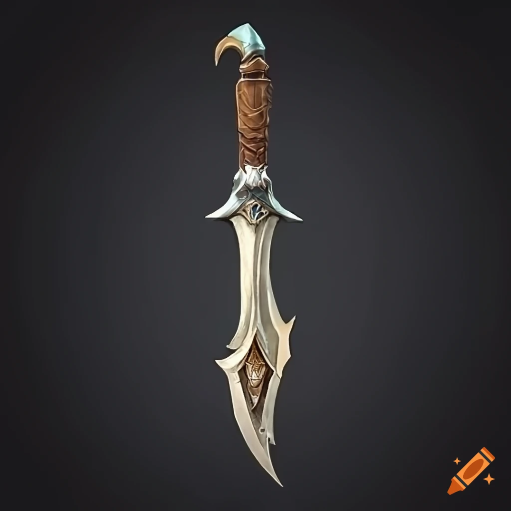 Mythic elite scimitar weapon