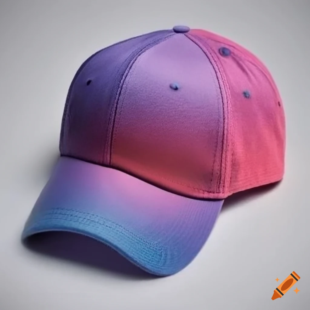 Dame gorras de viseras en colores degradados