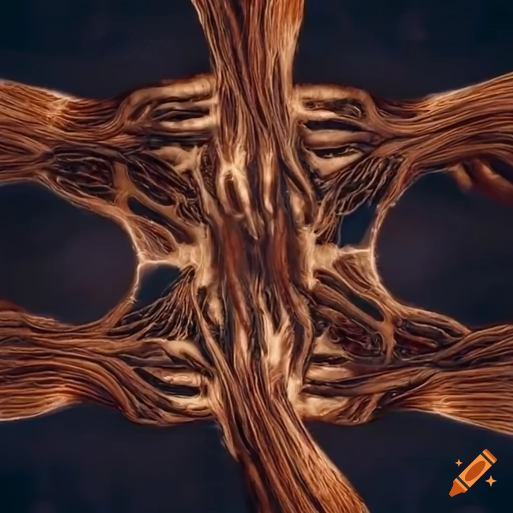 Interlaced hands
