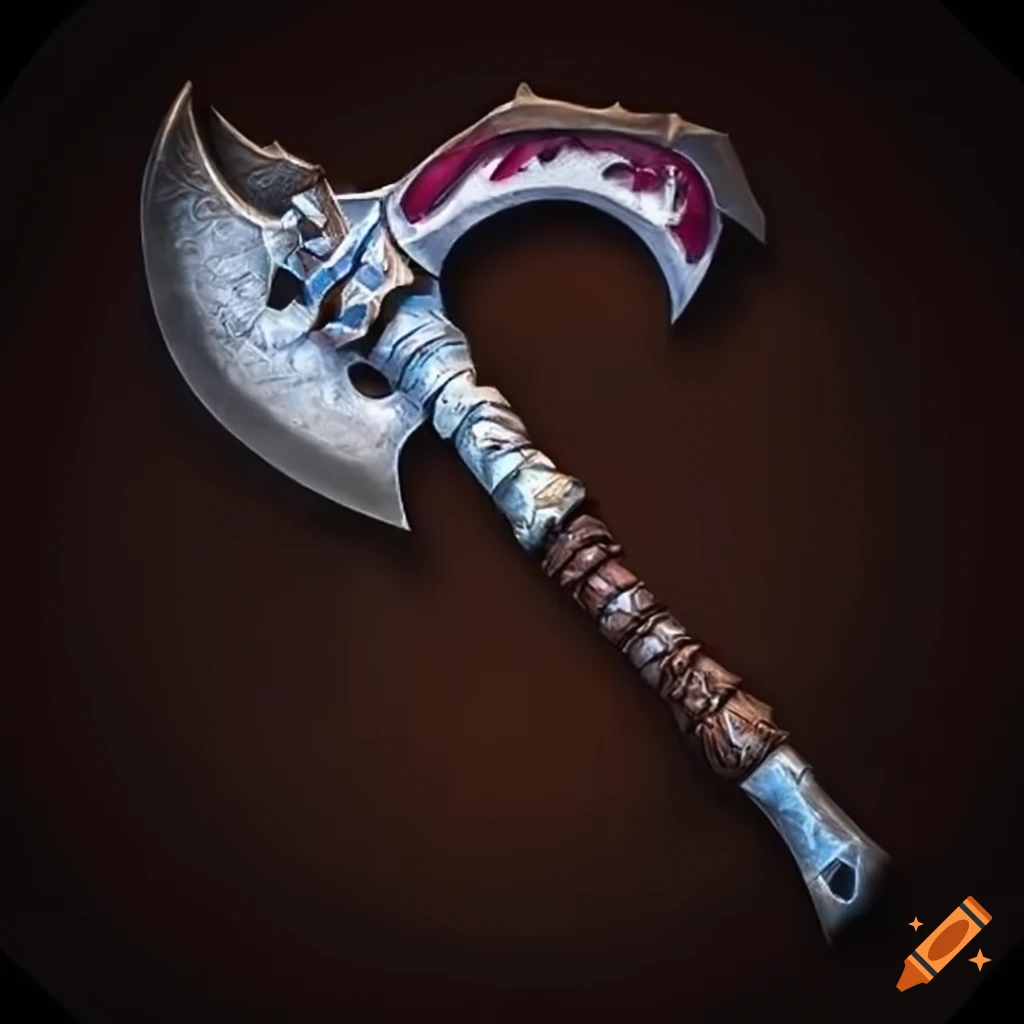 Mythic sword, axe, and hammer