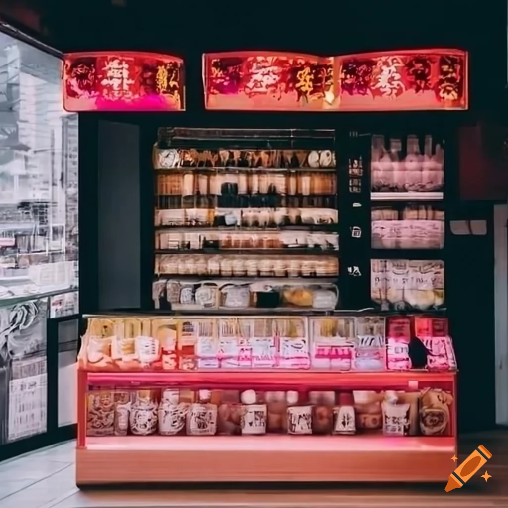 Trendy and instagrammable milk tea shop with modern Chinese or Taiwanese theme
