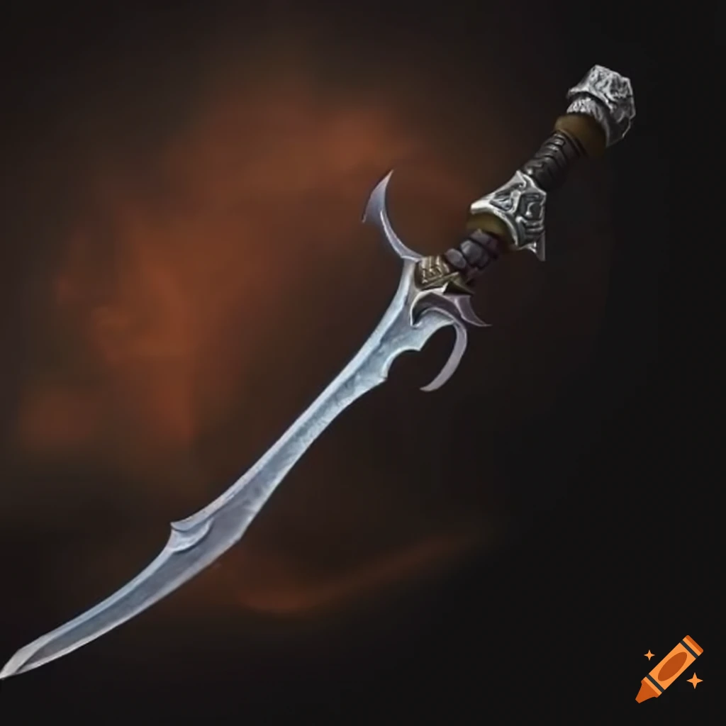 Mythic elite scimitar weapon