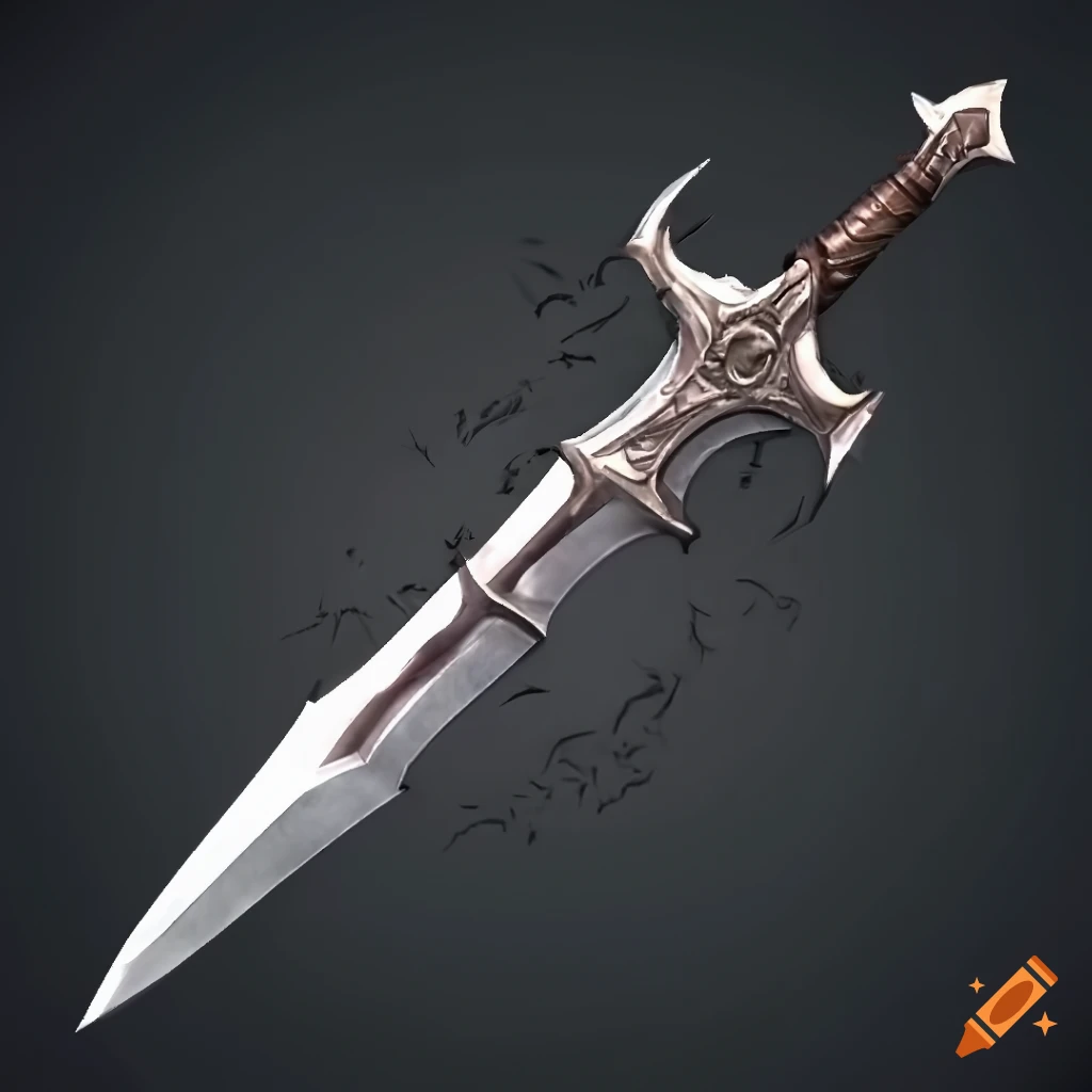 Mythic elite katar weapon with vertical symmetry
