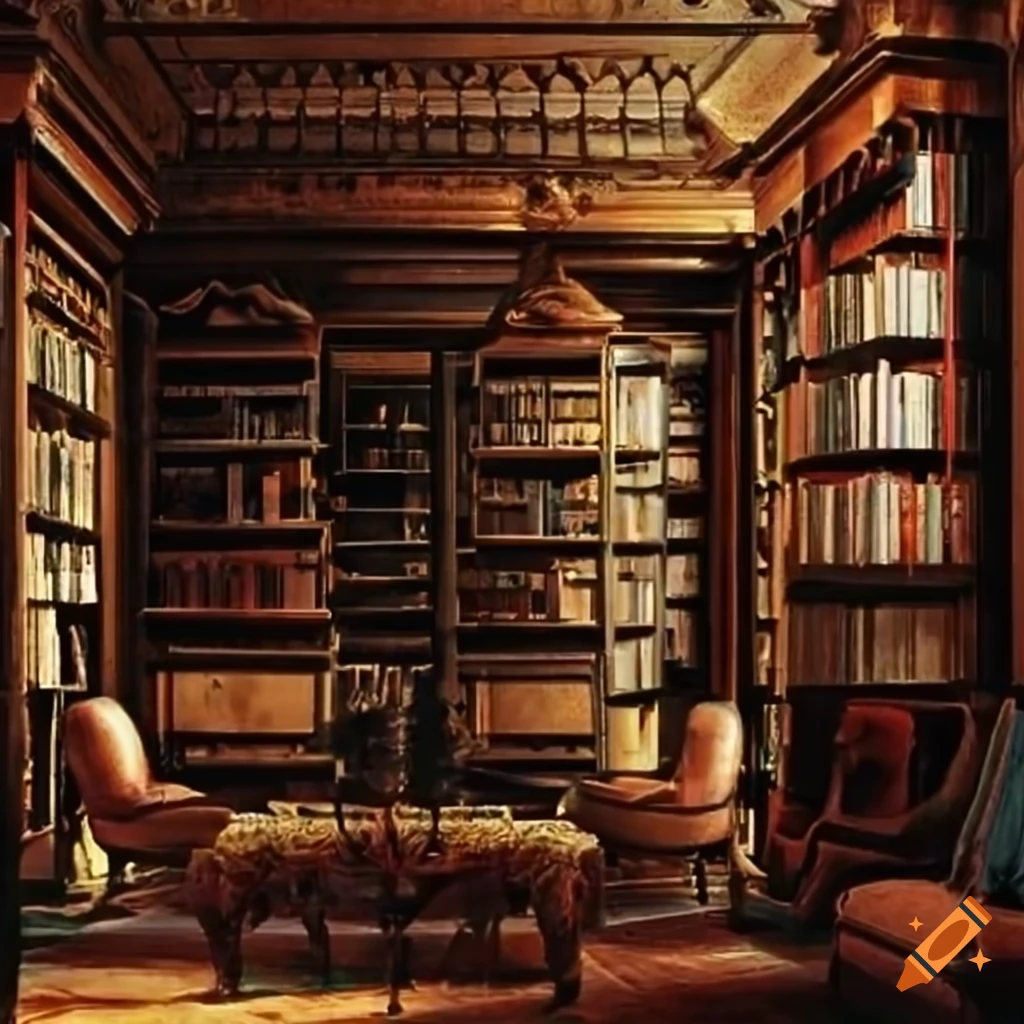 Realistic library