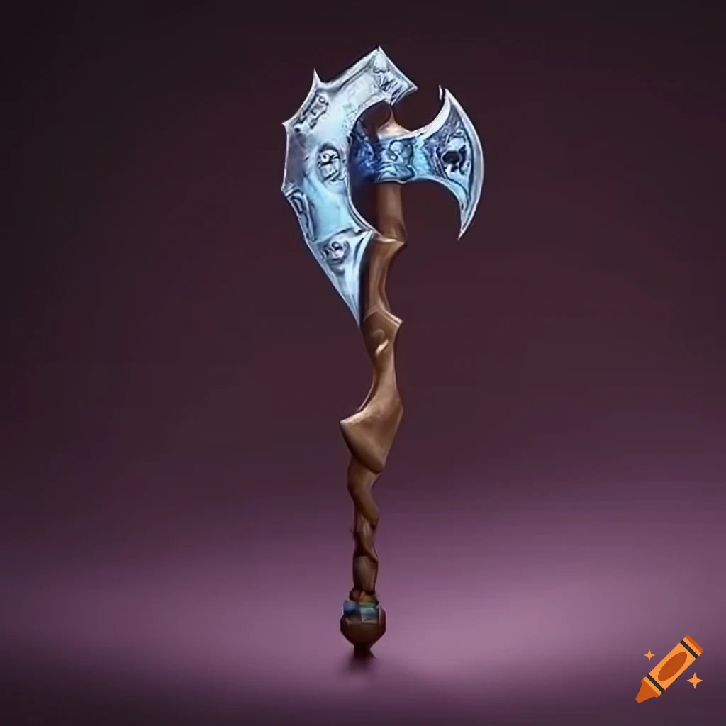 Mythic axe mace weapon