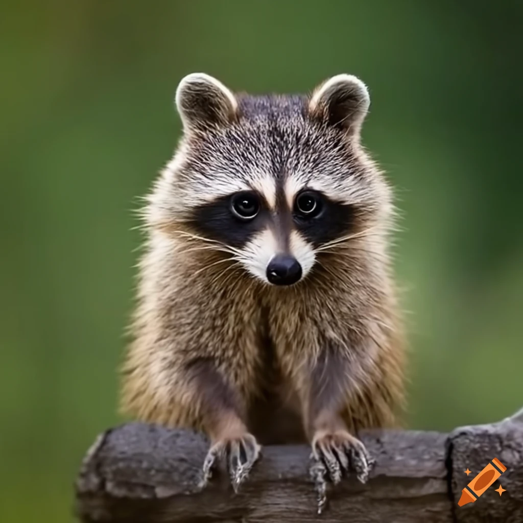 Cute raccoon