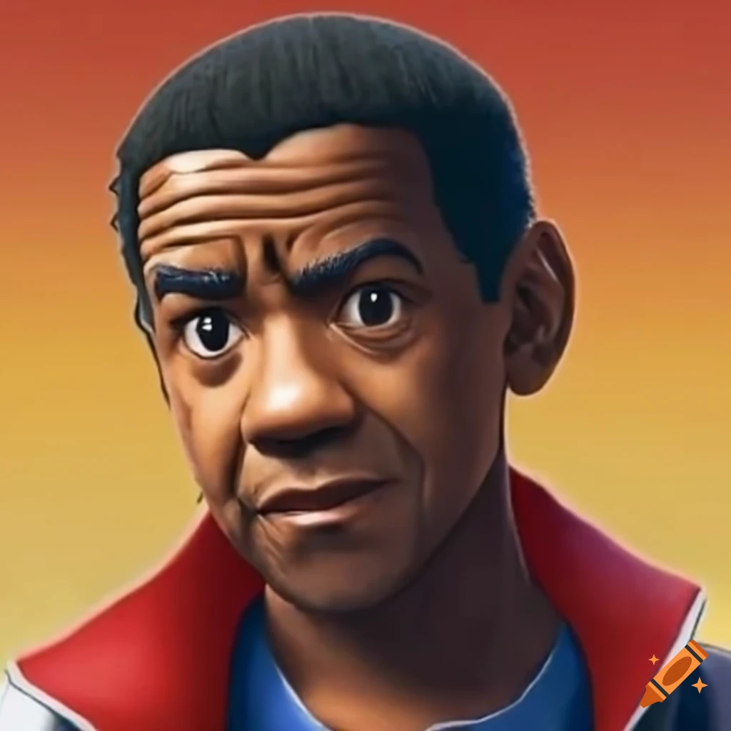 Denzel Washington as Ash Ketchum from Pokémon