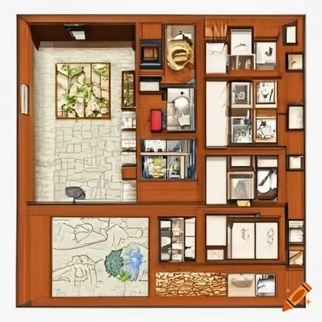 Traditional Japanese Floor Plan Cafe MIYABI Japanese Restaurant
