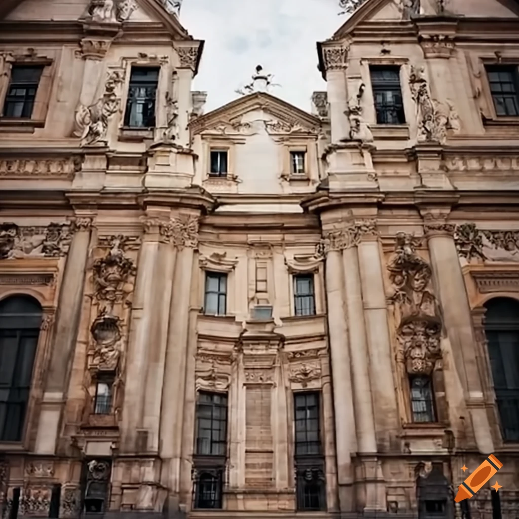 Baroque University facade