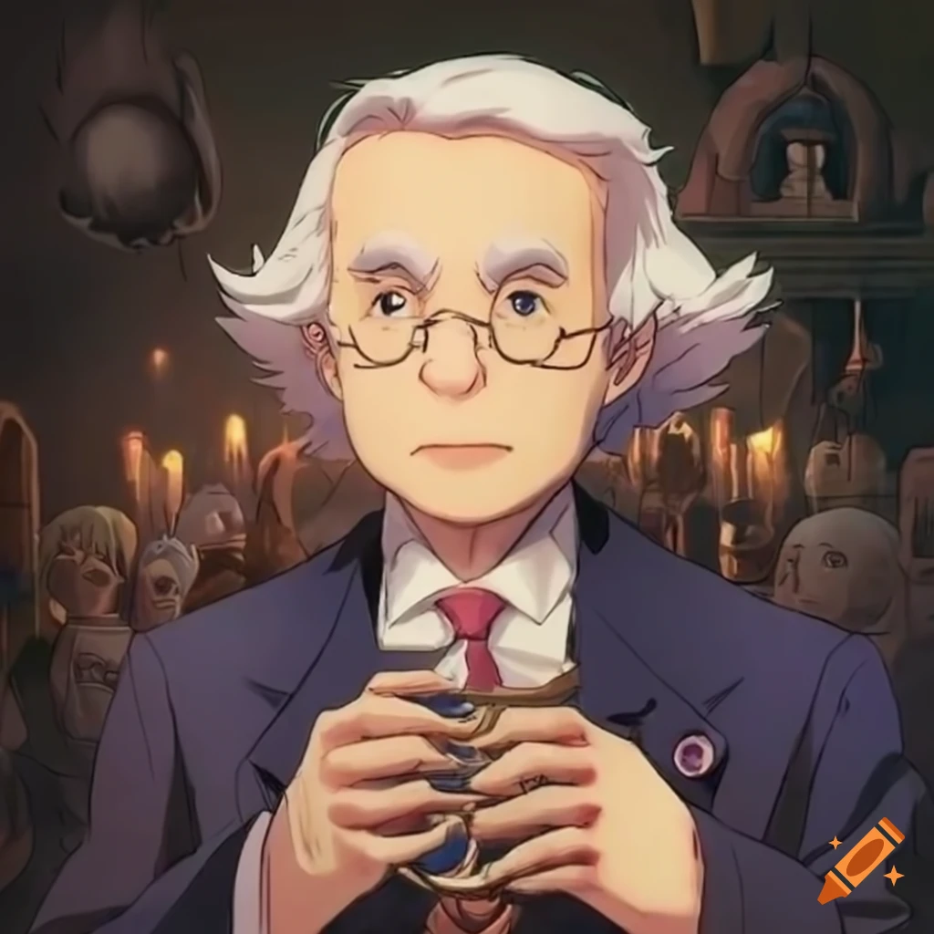 Anime character from Ghibli resembling a mayor