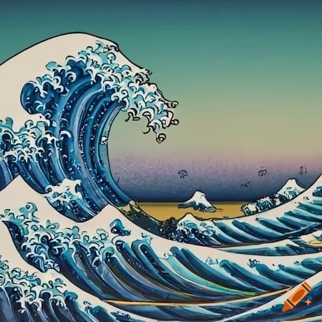 The Great Wave art print