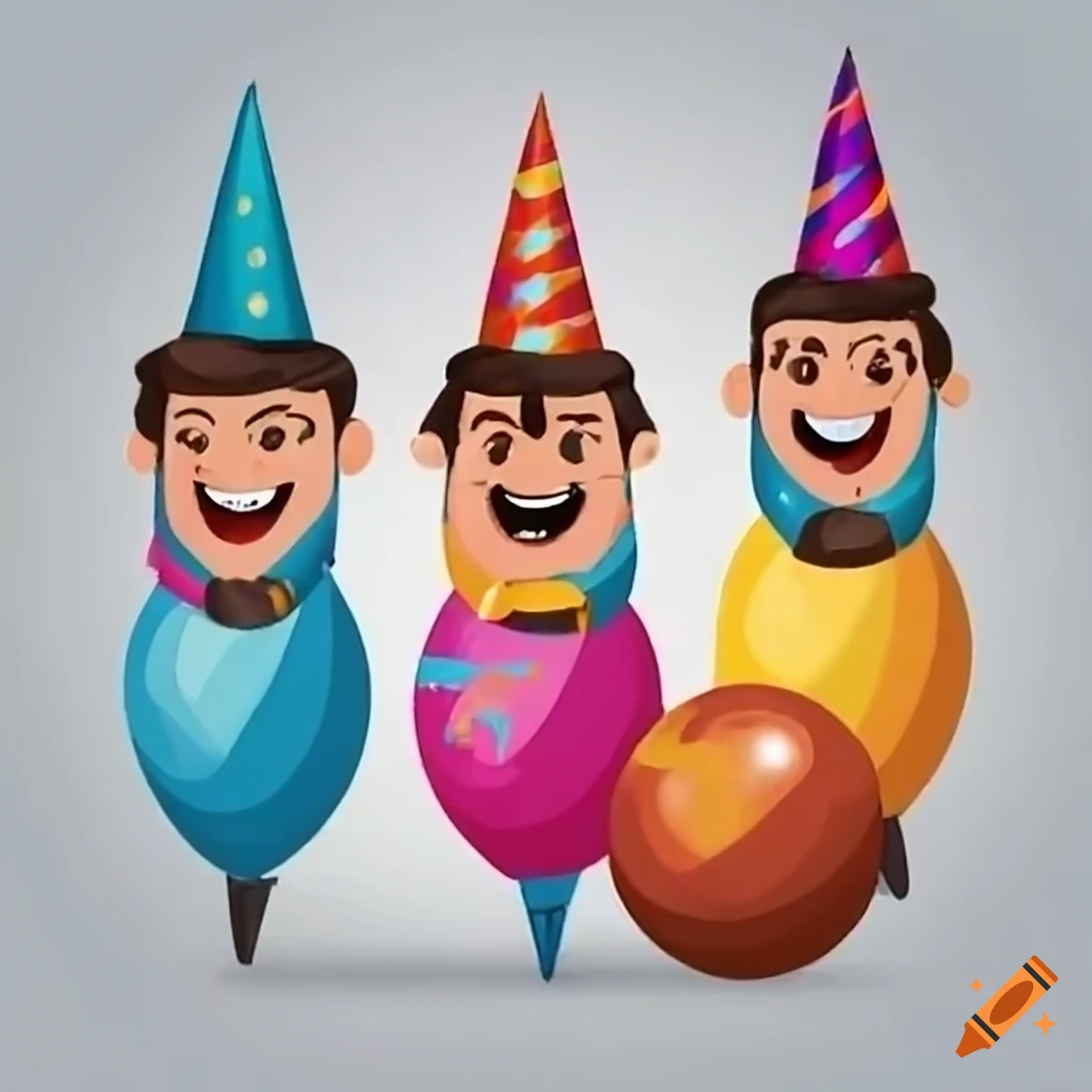 Group celebrating birthday with bowling party