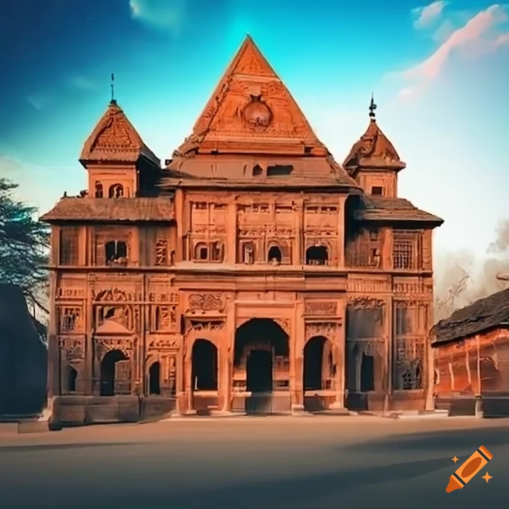 Historic Indian village townhall
