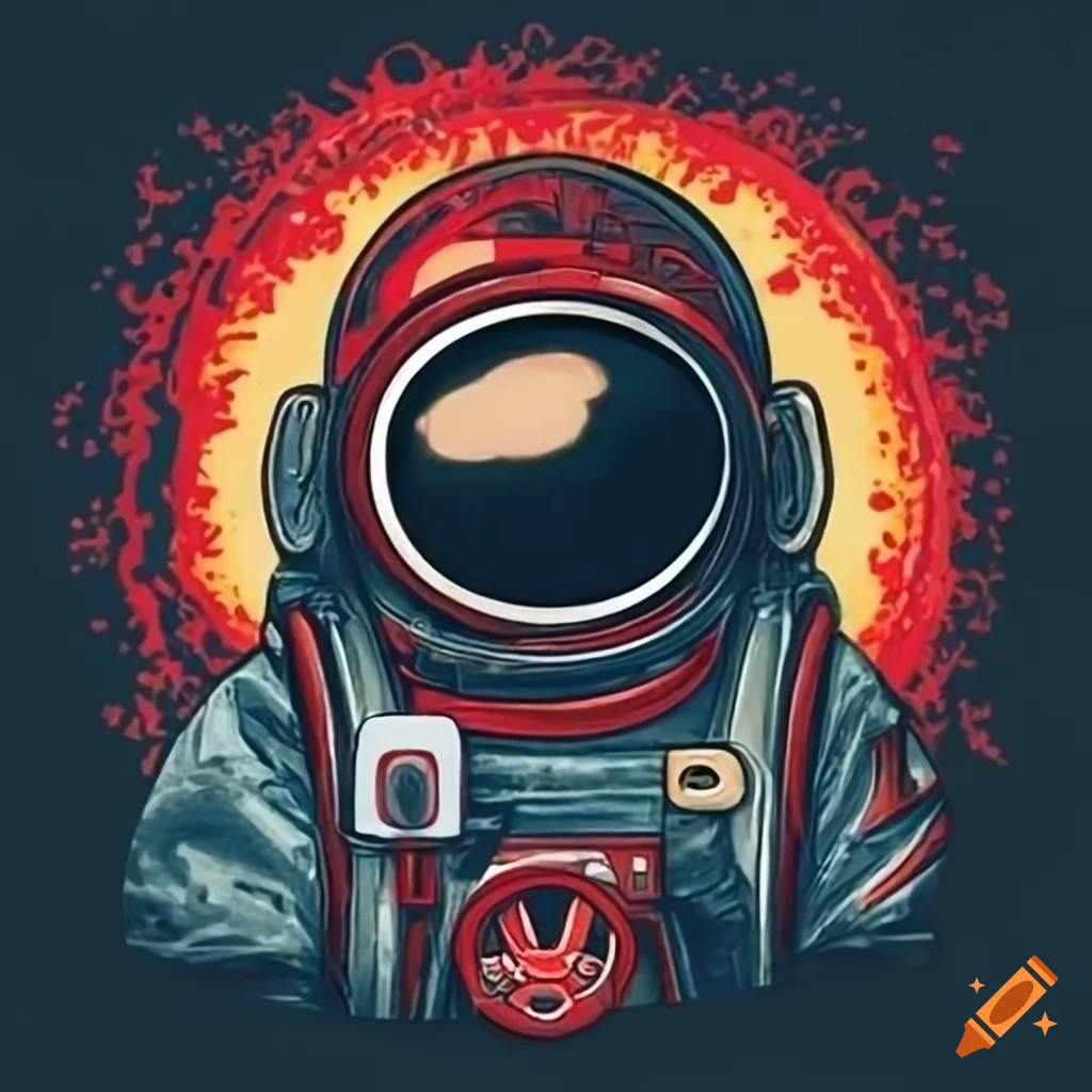 CCCP astronaut t-shirt designs
