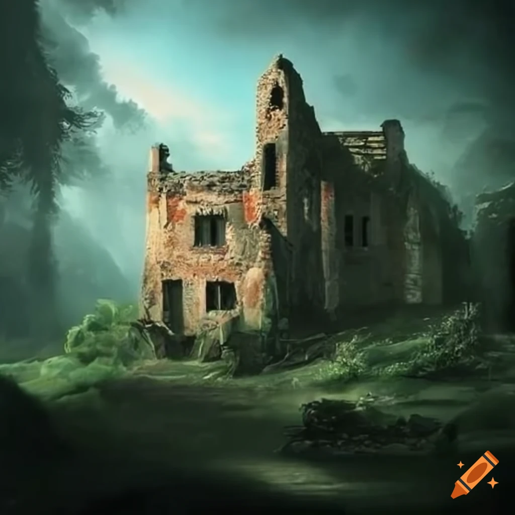 Ruined house