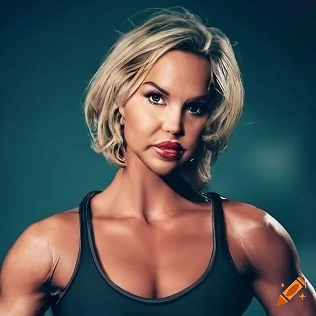 Arielle Kebbel endorsing Muscle Milk with a strong message