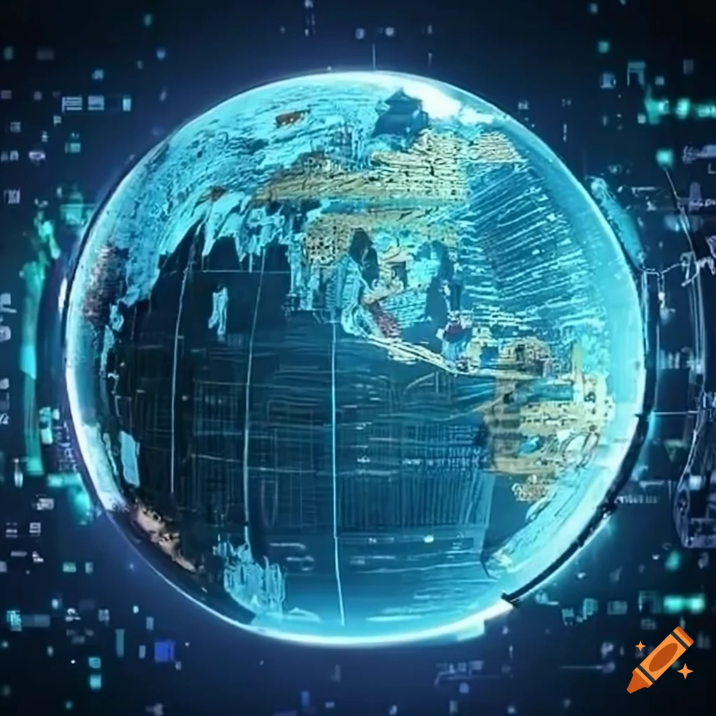 Digital diplomacy concept