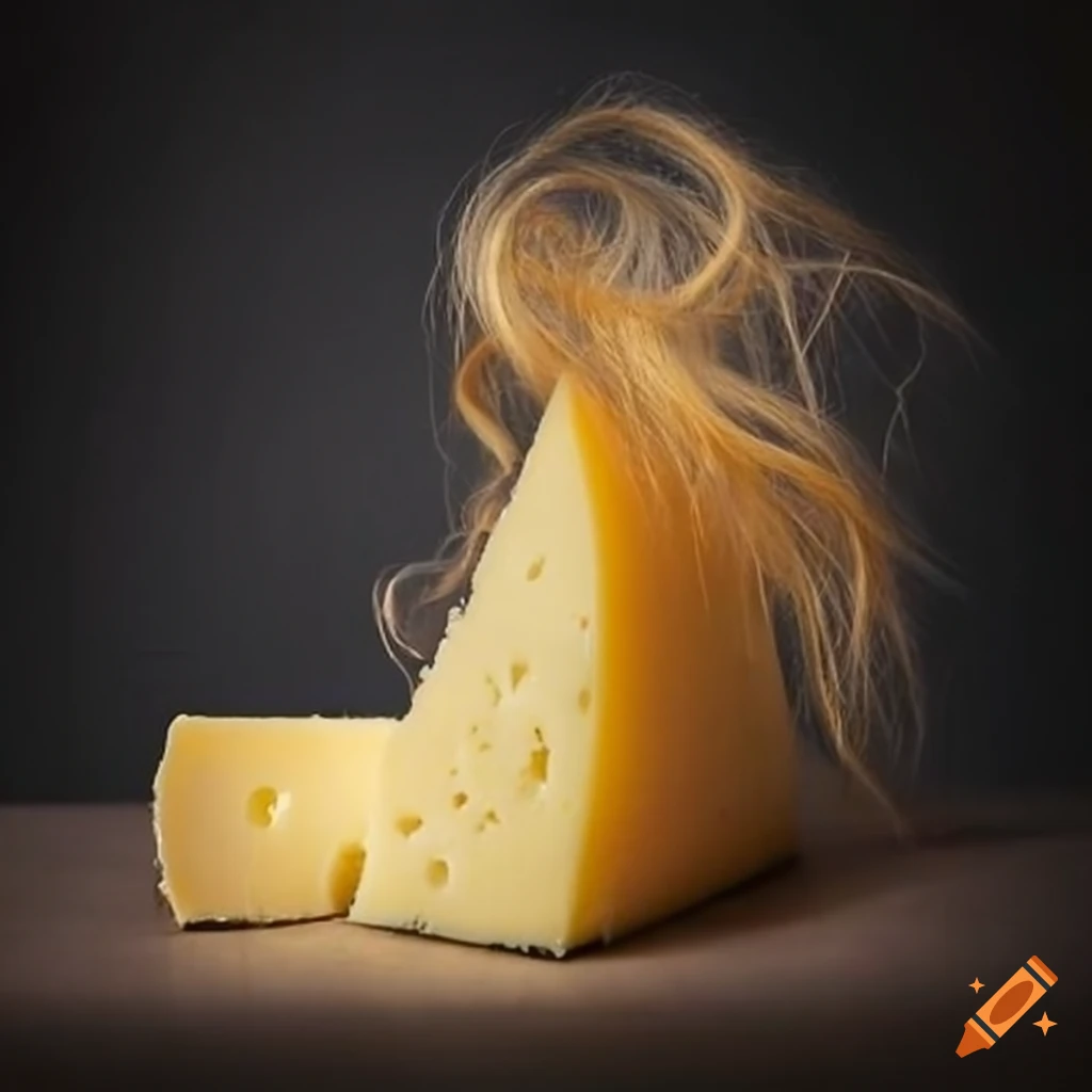 Cheese with long hairs