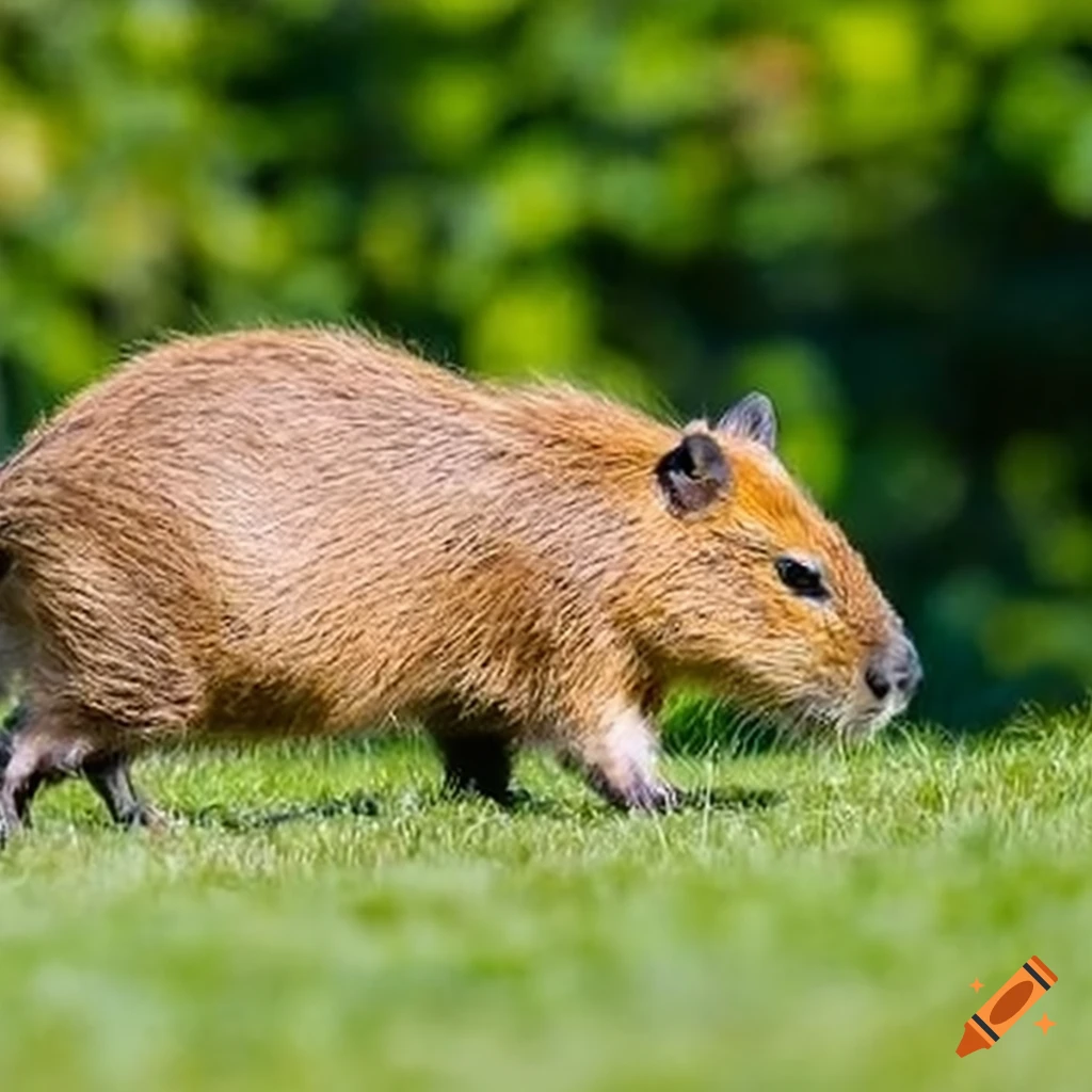 Capybara hamster hybrid
