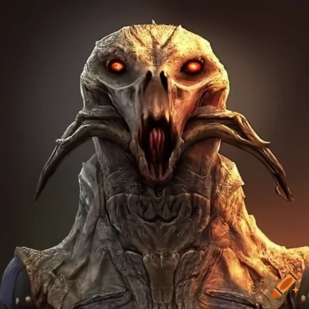 Unique monster design inspired by the Elder Scrolls universe