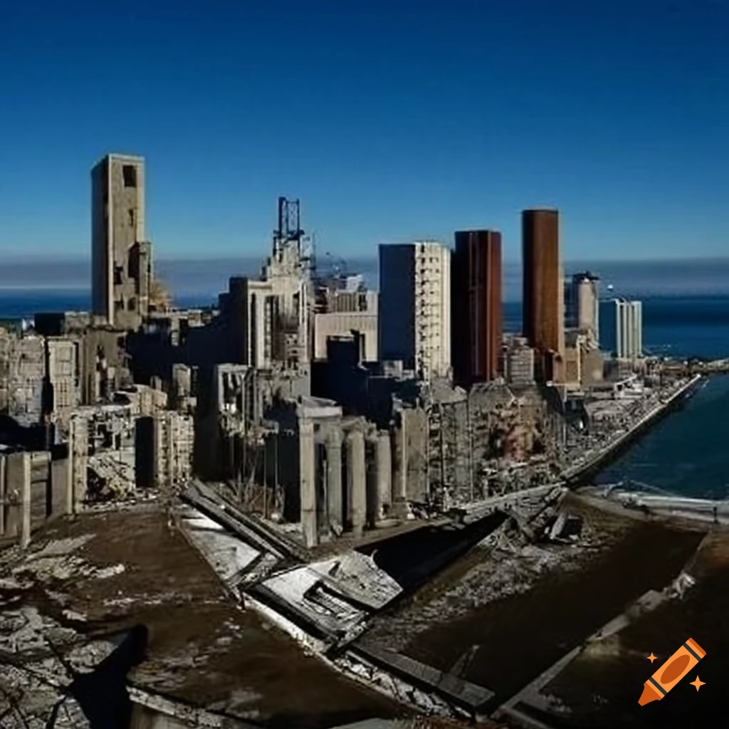 San Francisco in the year 8000 abandoned