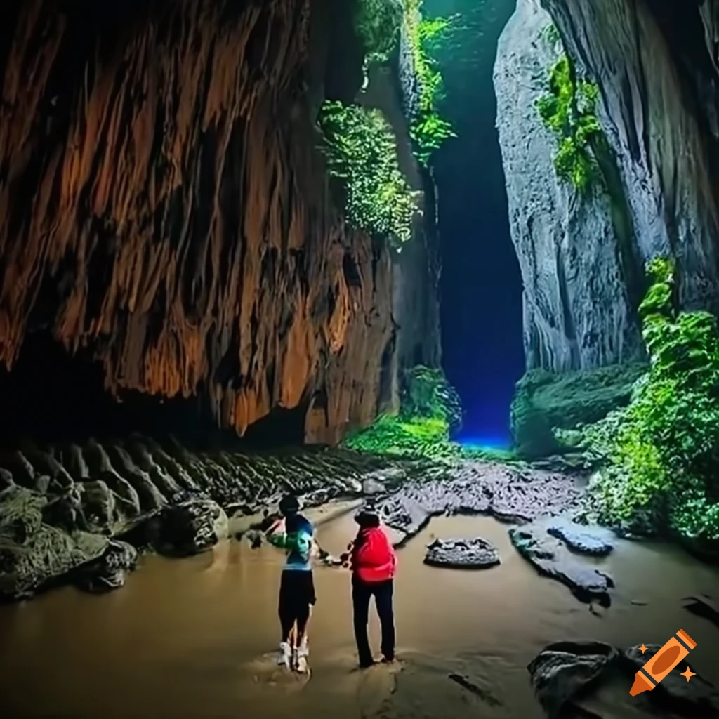Sơn Đoòng Cave in Vietnam, a vast underground world with jungles and rivers