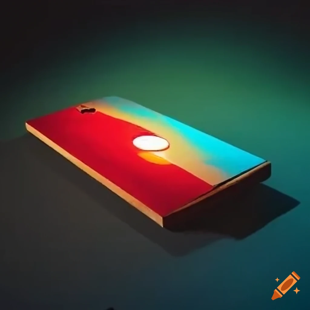 Cornhole game outdoor activity