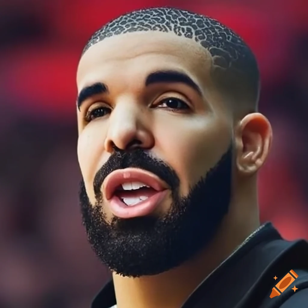 Close-up of a drake face